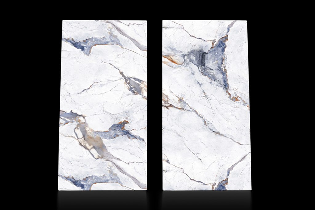 NOLTE BLUE FAUX MARBLE PANEL