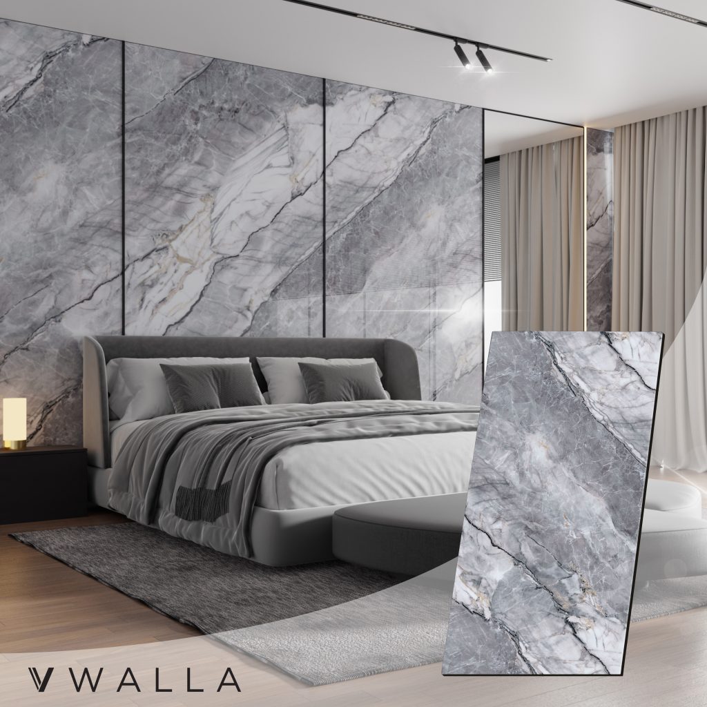 Palisandro faux marble panel