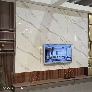 8005 Faux Marble TV Feature Wall Panels