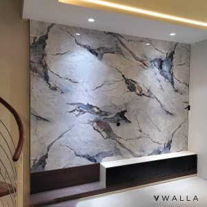 8011 Faux Marble TV Feature Wall Panels 2