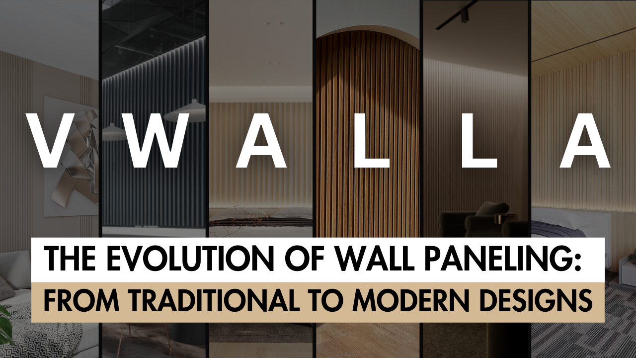 Banner image for blog The Evolution of Wall Paneling: From Traditional to Modern Designs