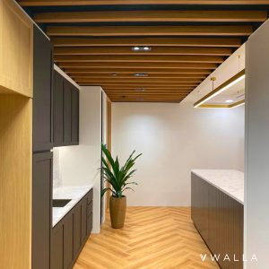 Ceiling Baffle Tubes of a house interior