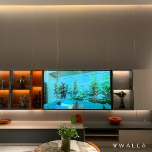 Flat Panel Design for TV wall