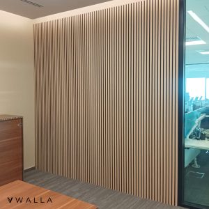 Fluted Acoustic Panels Office Singapore