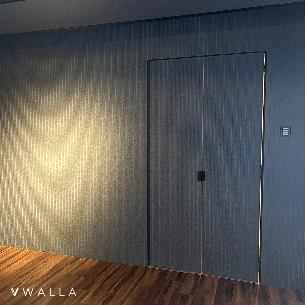 Ribbed Acoustic Panel Door