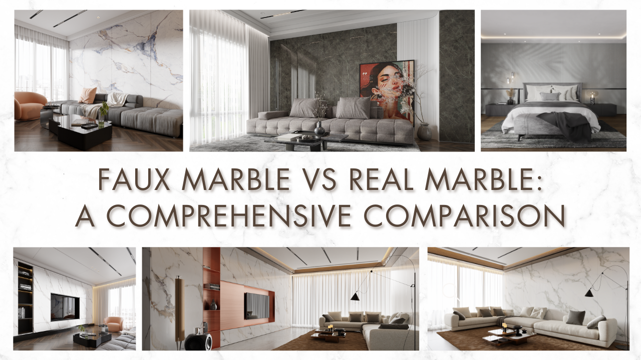 Faux Marble vs Real Marble blog