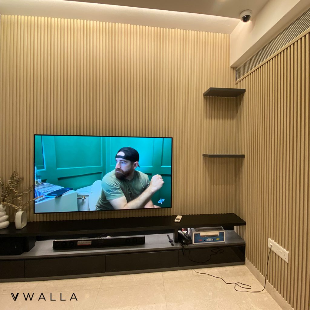 HDB flats with wall panels